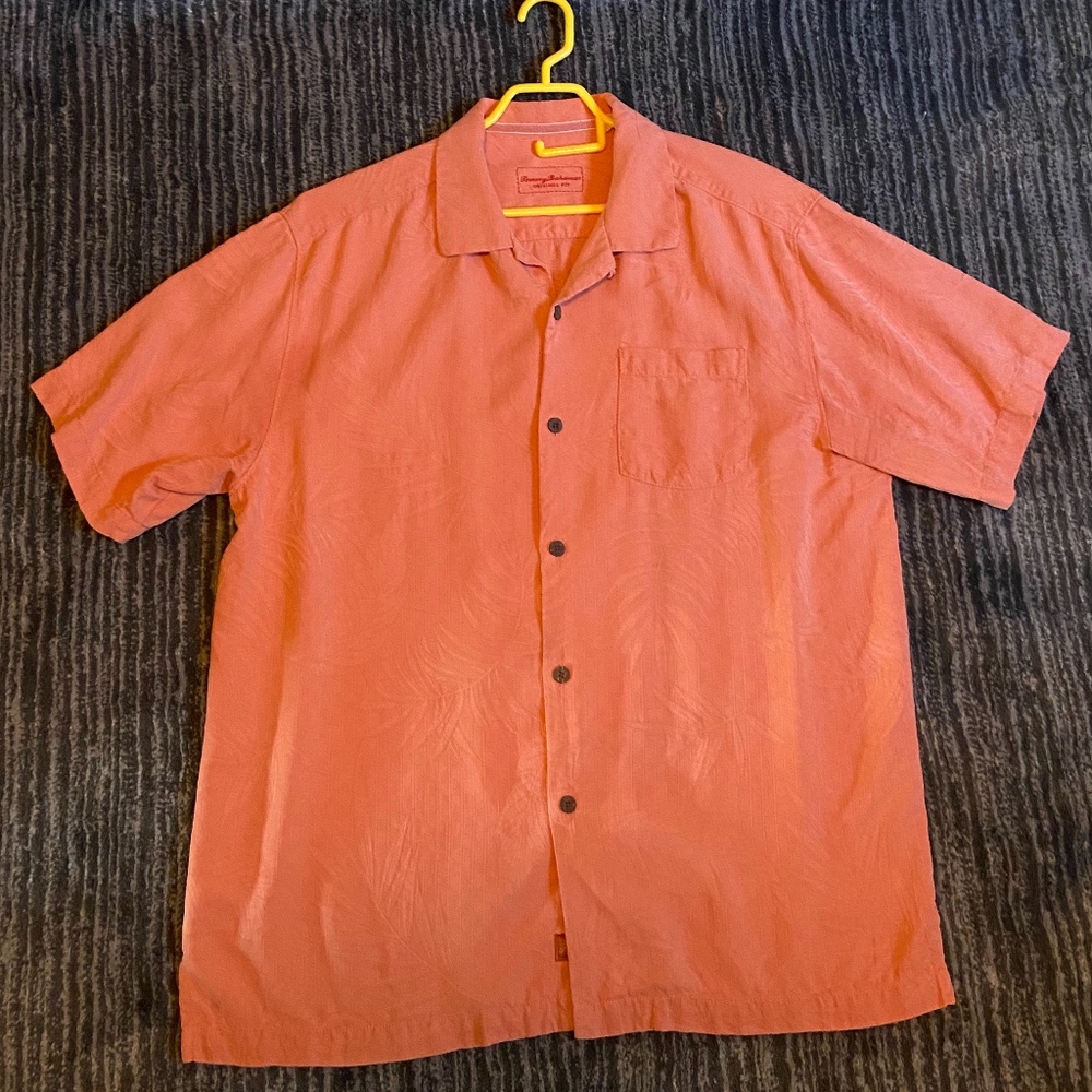 Tommy Bahama silk aloha shirt